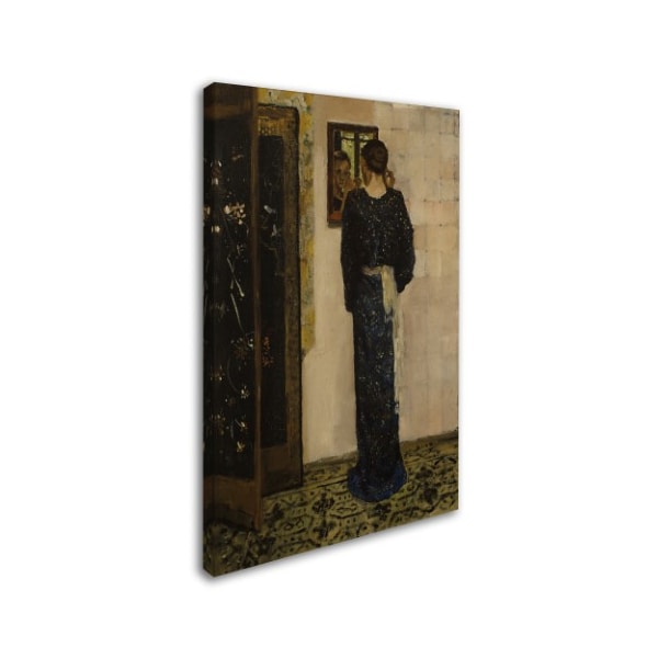 George Breitner 'The Earring' Canvas Art,30x47